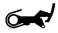 Walthers Cornerstone 995 HO Scale Horn-Hook Couplers - X-2F pkg(12)