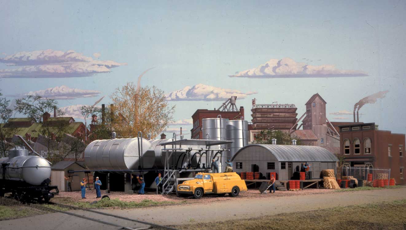 Walthers Cornerstone 3006 HO Scale Interstate Fuel & Oil - Kit