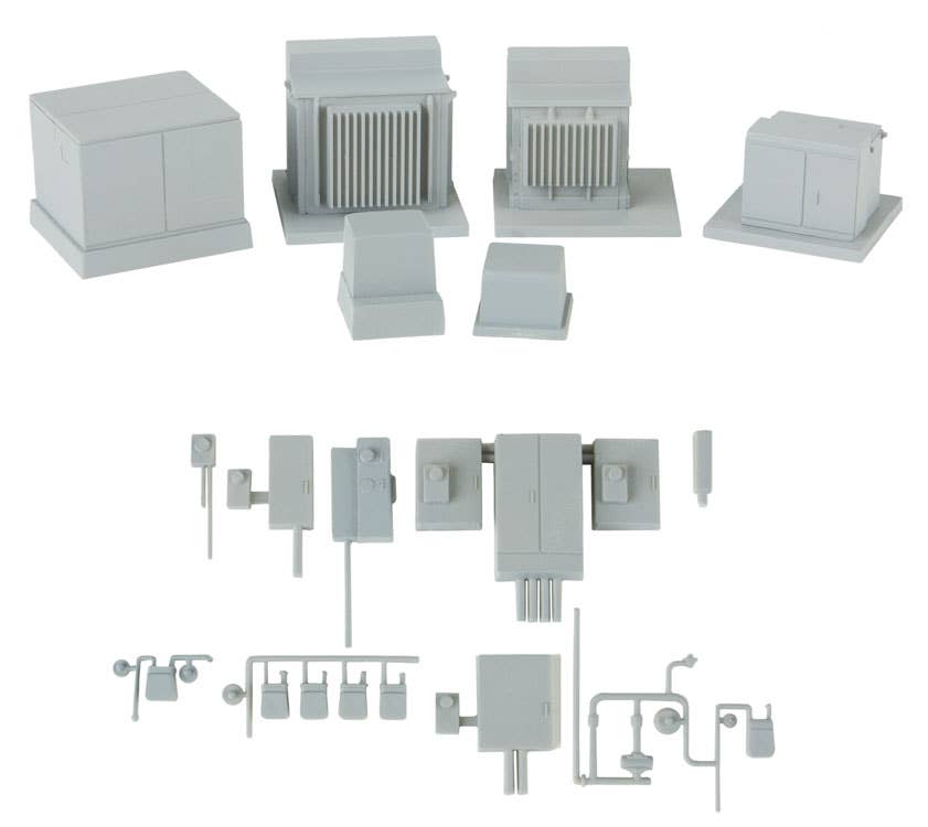 Walthers Cornerstone 4075 HO Scale Modern Industrial Park Series - Electrical Fixtures - Kit