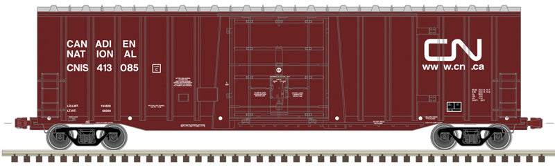 Atlas 20008521 HO NSC 50' Plug Door Box Car — Canadian National (CNIS Transitional) #413000