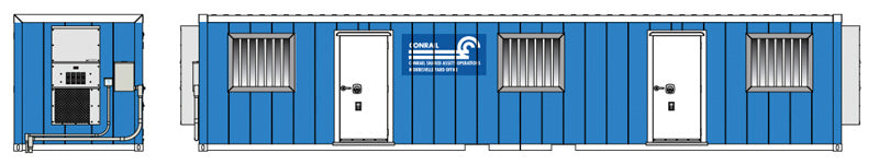 Atlas 70000302 HO Mobile Office Container — Conrail (CSAO)