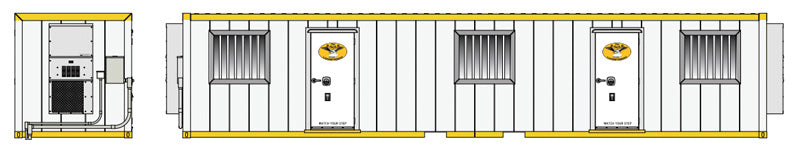 Atlas 70000306 HO Mobile Office Container — Eagle Leasing