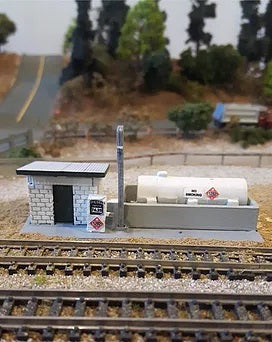Osborn Models 3122 N Scale Diesel Fueling Station - 1 kit