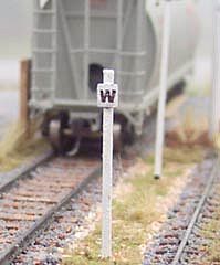 Osborn Models 1019 HO Scale Osborn Models 1019 - General Purpose Whistle Post