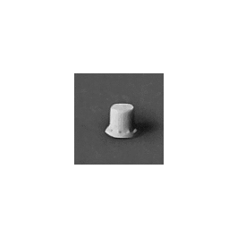 Detail Associates 1801 HO Scale Radio Antennas -- Can Type, Plastic pkg(6)