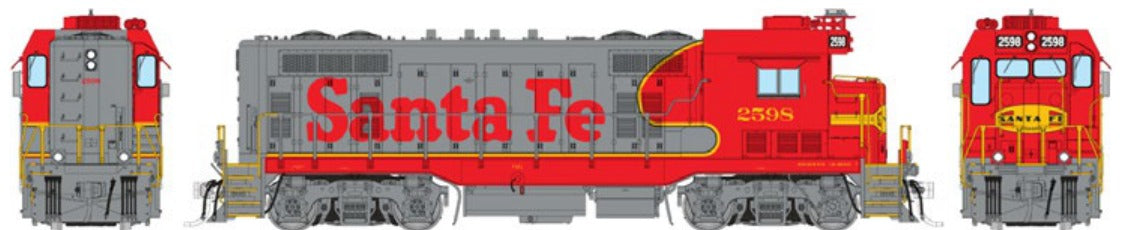 Rapido HO CF7 Santa Fe Red Warbonnet #2598