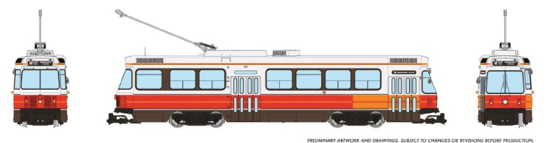 Rapido HO CLRV streetcar San Francisco Fictional Scheme