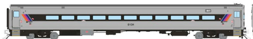 Rapido HO Scale Comet I Cab Car — NJ TRANSIT Ditch Light Era #5134