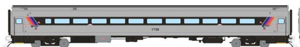 Rapido HO Scale Comet I Coach — NJ TRANSIT Late 1990s Scheme #1709