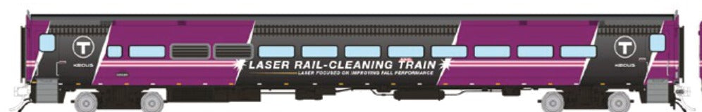 Rapido HO Scale Comet II Coach — MBTA Laser Train #253
