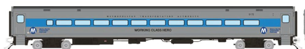 Rapido HO Scale Comet II Coach — Metro-North 1990s Scheme #6167 "Raven's Way"