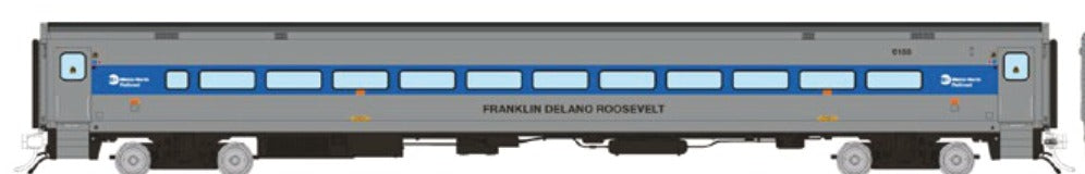Rapido HO Scale Comet II Coach — Metro-North Modern Scheme #6182 "Sojourner Truth"