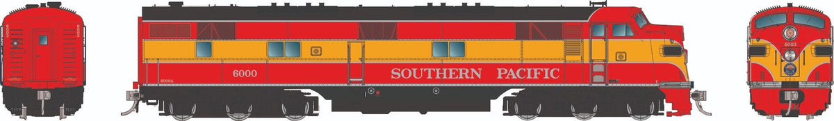 Rapido HO scale EMD E7A, Southern Pacific Daylight