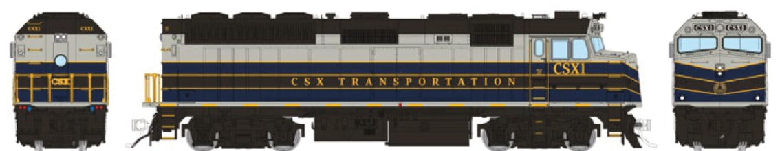Rapido HO Scale EMD F40PH — CSX Executive Scheme (B&O Heritage) #CSX2 (DC/Silent)