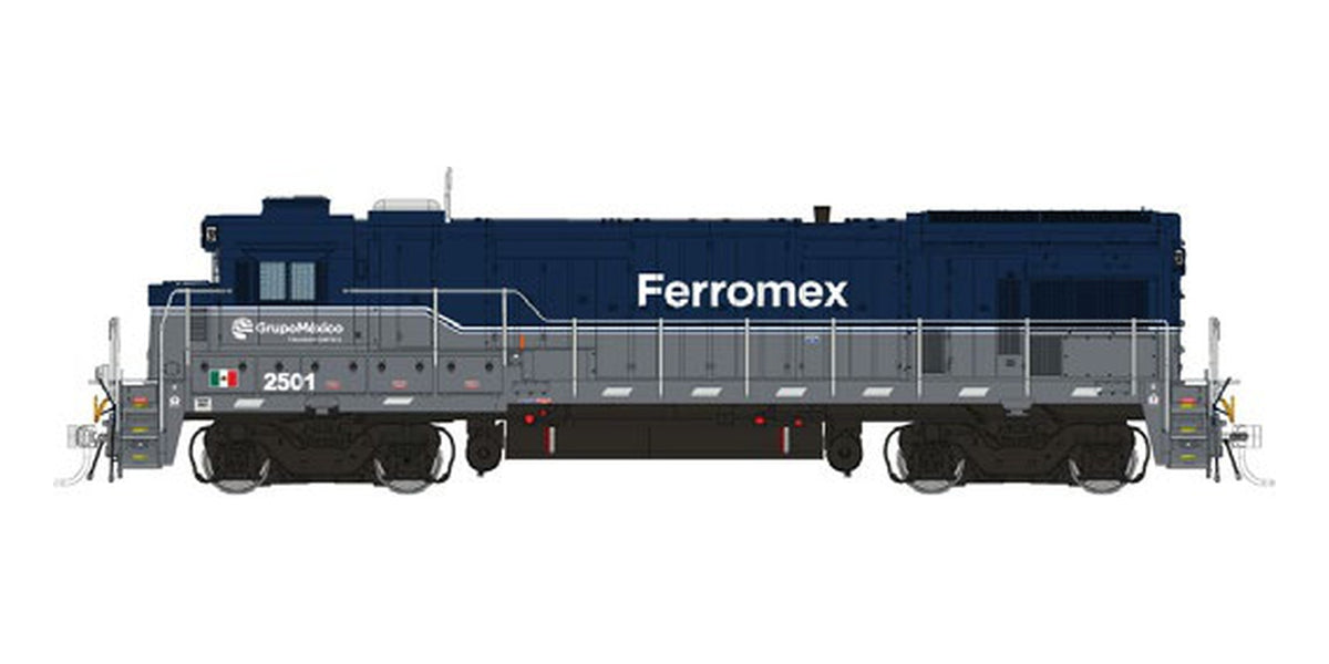Rapido HO GE B23-7 Ferromex Executive Scheme #2501