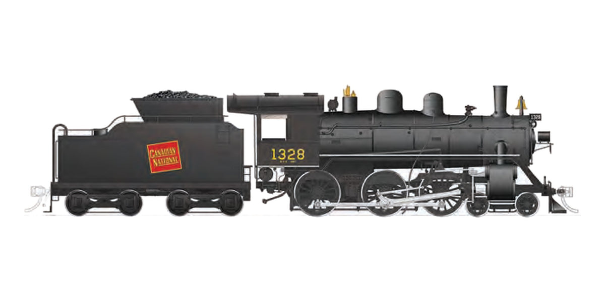 Rapido HO CNR H-6-d 4-6-0 CNR Tilted Wafer #1328