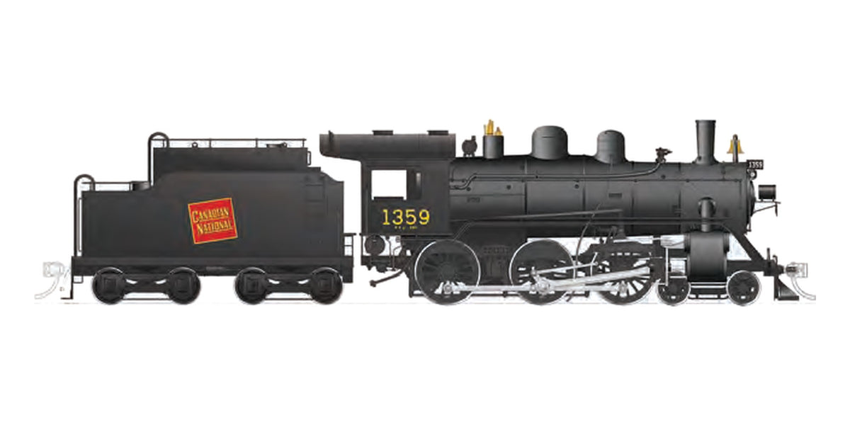 Rapido HO CNR H-6-g 4-6-0 CNR Tilted Wafer #1359