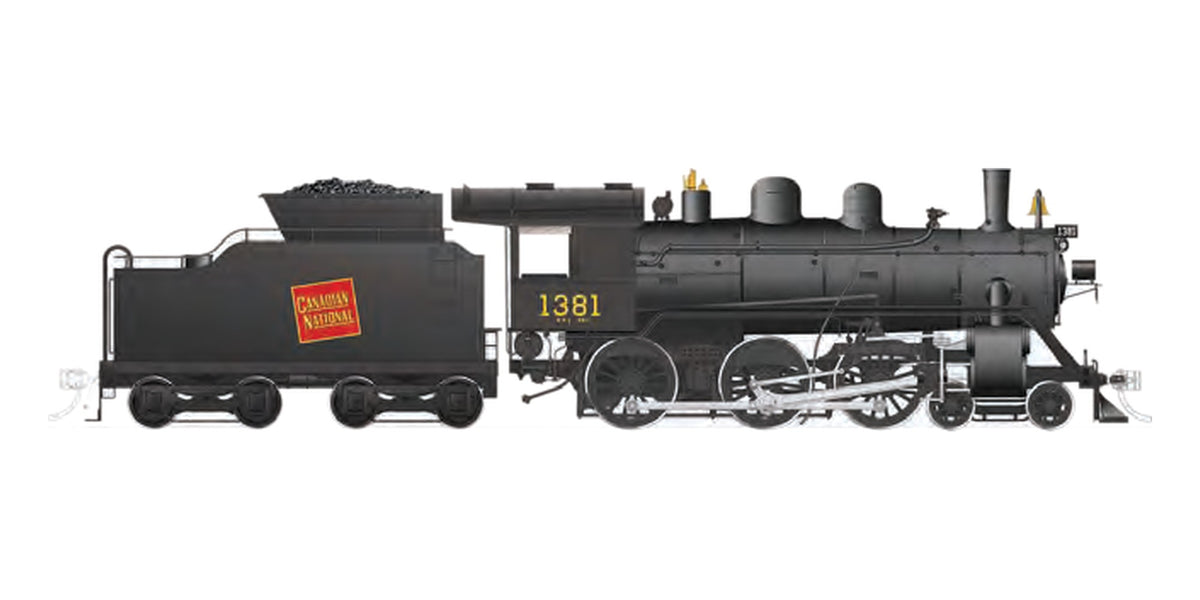 Rapido HO CNR H-6-g 4-6-0 CNR Tilted Wafer #1381