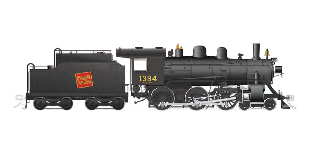Rapido HO CNR H-6-g 4-6-0 CNR Tilted Wafer #1384
