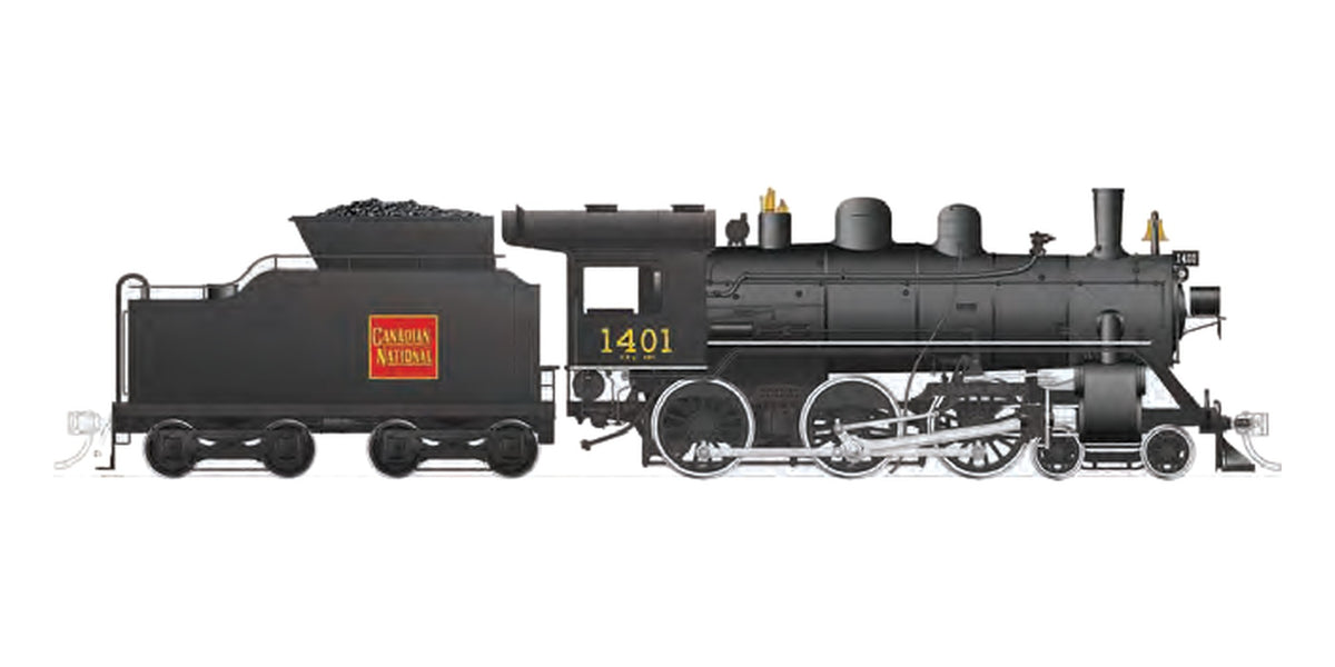 Rapido HO CNR H-6-g 4-6-0 CNR Straight Wafer #1401