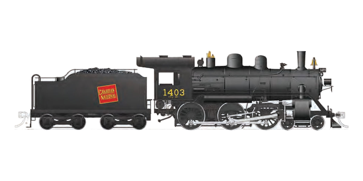 Rapido HO CNR H-6-g 4-6-0 CNR Tilted Wafer #1403