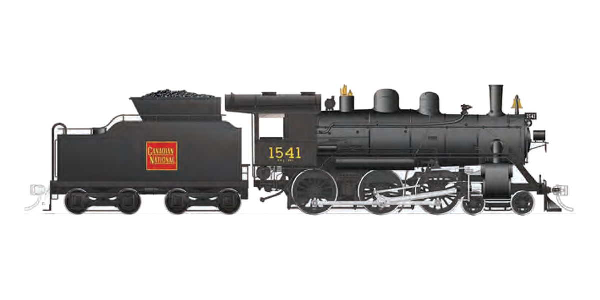 Rapido HO CNR H-6-g 4-6-0 CNR Straight Wafer #1541