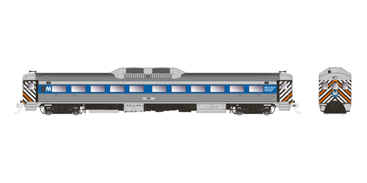 Rapido HO Budd RDC-1 Metro-North