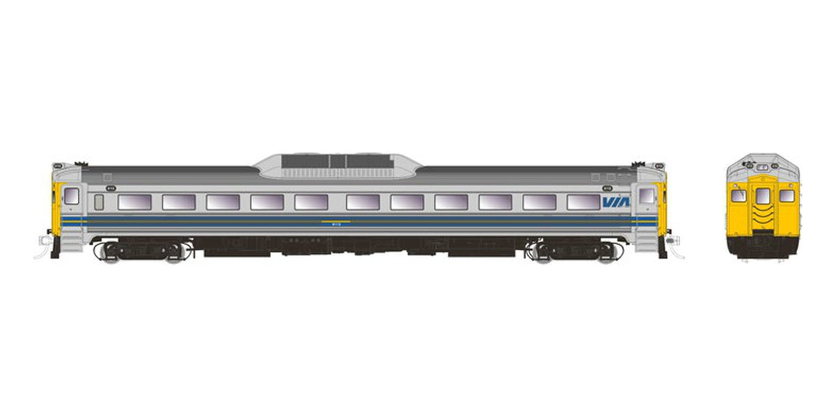 Rapido HO Budd RDC-1 VIA Rail Canada