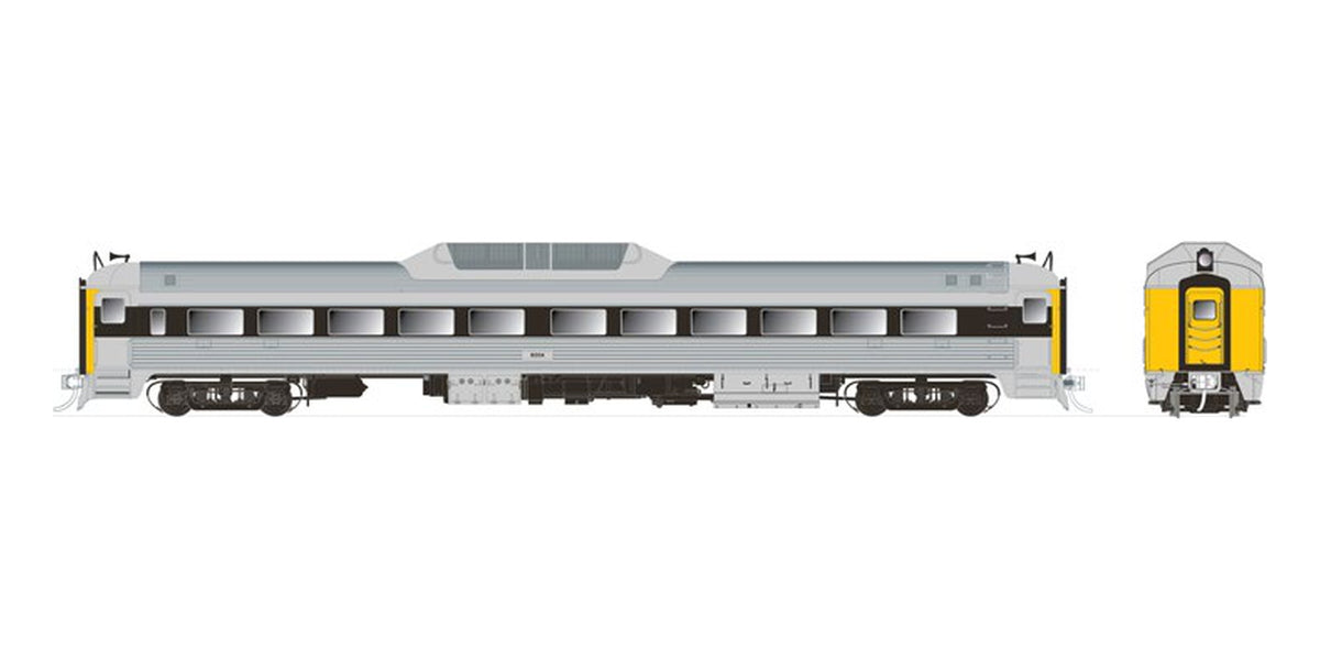Rapido HO Budd RDC-9 VIA Rail Canada