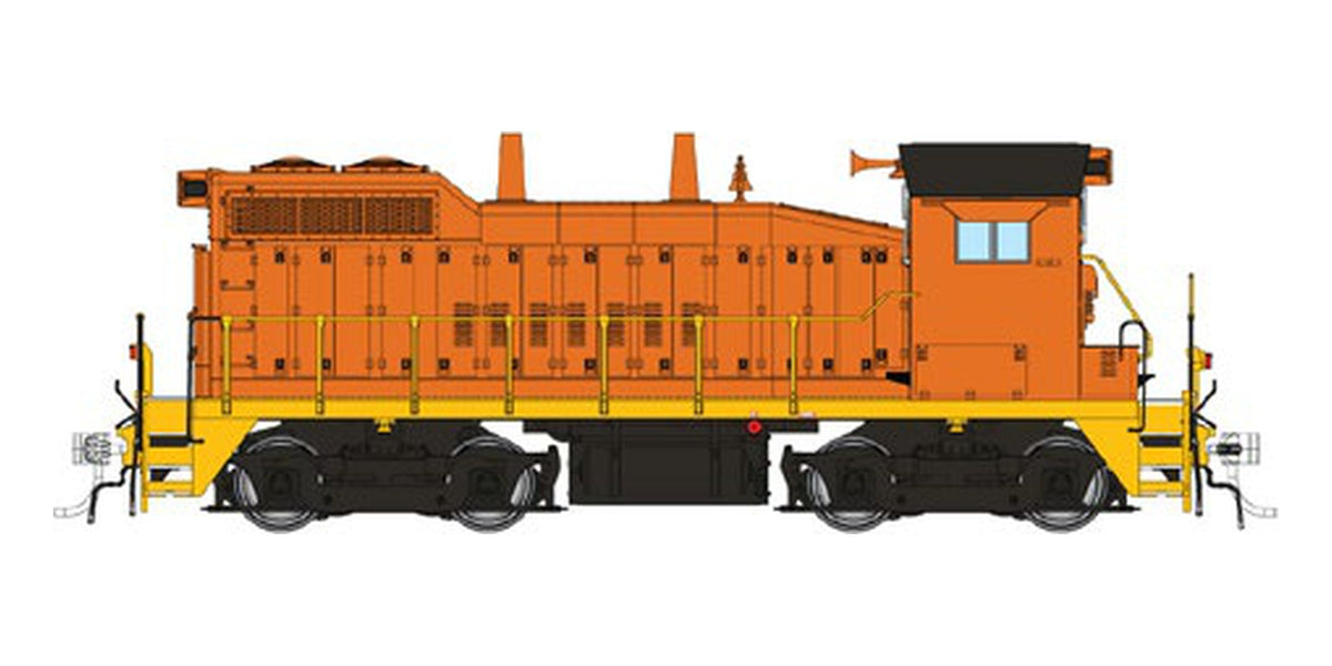 Rapido HO EMD SW10 Industrial Orange (Unlettered)