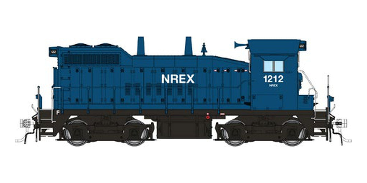 Rapido HO EMD SW10 NREX Blue Scheme