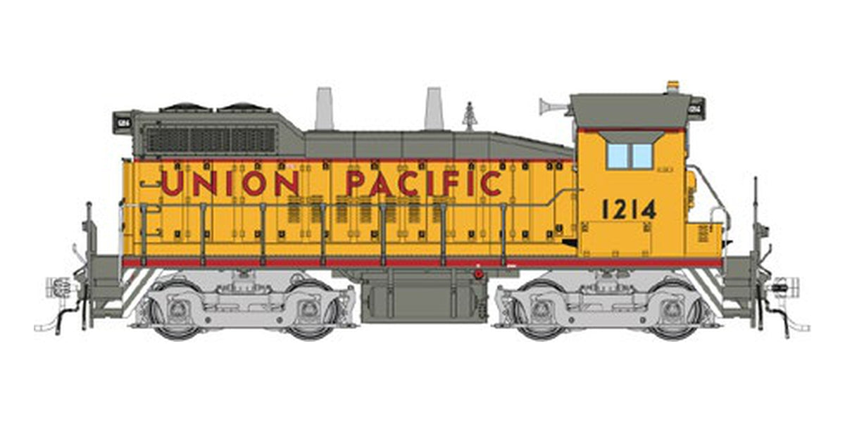 Rapido HO EMD SW10 Union Pacific Late, No Cab Herald #1214