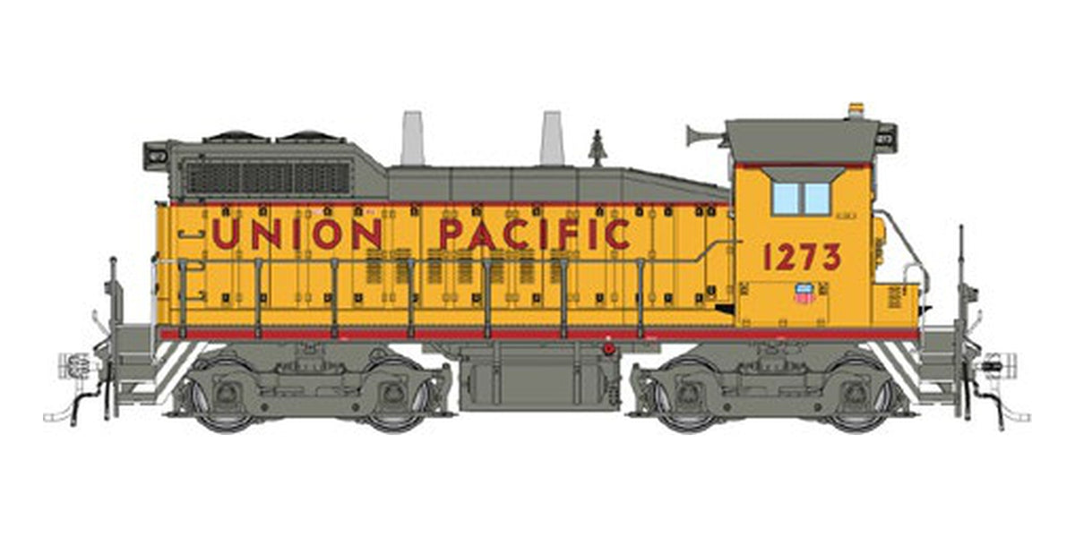 Rapido HO EMD SW10 Union Pacific Late, Small Cab Herald #1273