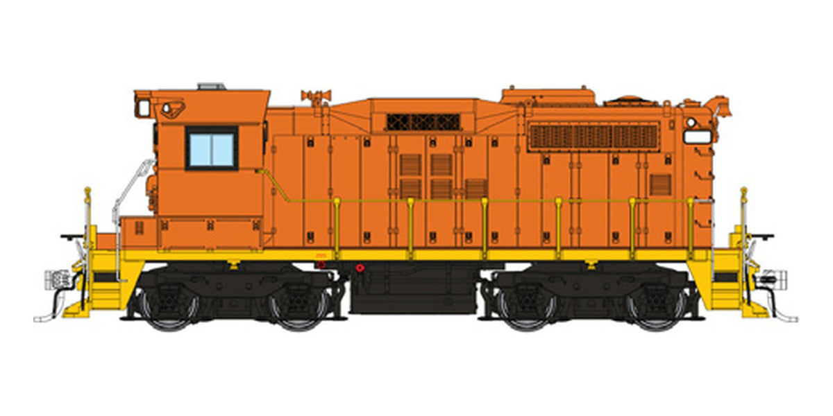Rapido HO CN SW1200RSm Sweep Industrial Orange (Unlettered)