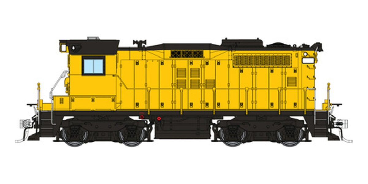 Rapido HO CN SW1200RSm Sweep Industrial Yellow (Unlettered)