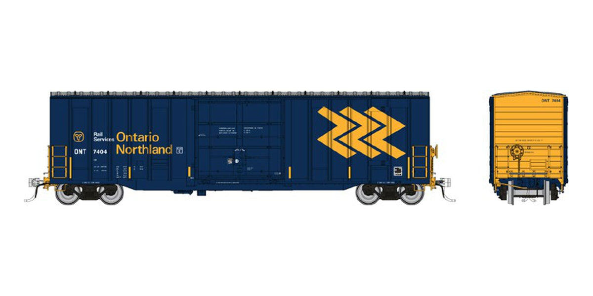 Rapido HO Trenton Works 5277 boxcar Ontario Northland