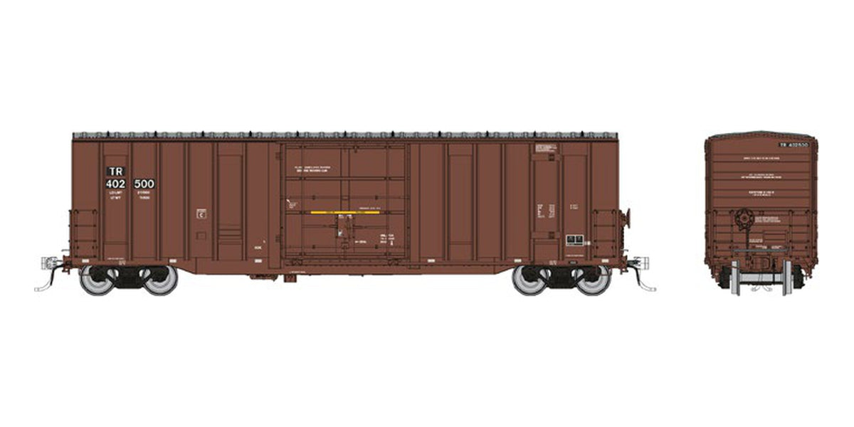 Rapido HO Trenton Works 5277 boxcar Tomahawk Railway