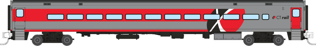 Rapido N scale Comet car coach, CTrail Connecticut
