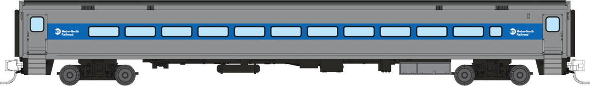 Rapido N scale Comet car coach, Metro-North late scheme