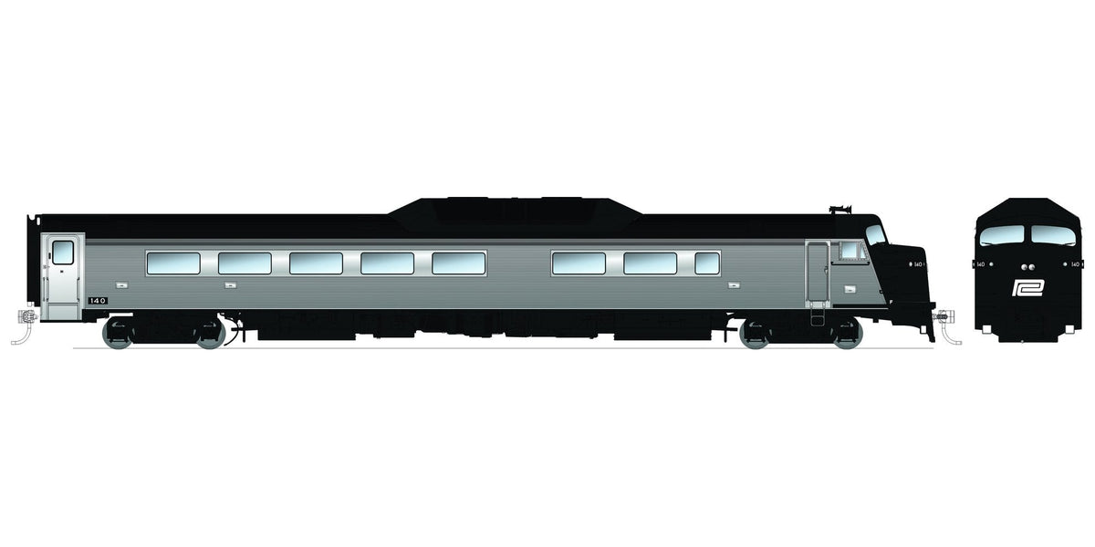 Rapido HO Budd Roger Williams end car — Penn Central