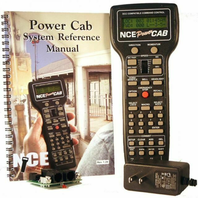 NCE 5240025 Power Cab Complete DCC Starter System Set w Power Supply - New