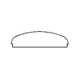 Northeastern Scale Lumber 702 HO Scale HO Streamline Roof
