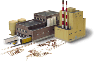 Walthers Cornerstone 3237 N Scale Superior Paper Company - Kit