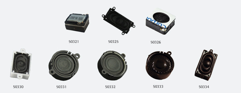 ESU 50328 Speakers 13 mm Round (Pair)