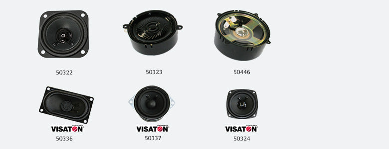 ESU 50324 Speaker — Visaton FRS 7, 70 mm Round, 8 Ohm
