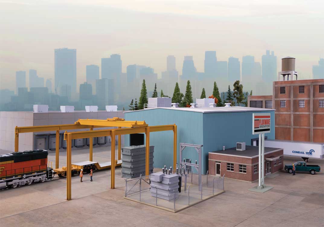 Walthers Cornerstone 4107 HO Scale Transformer Factory - Kit