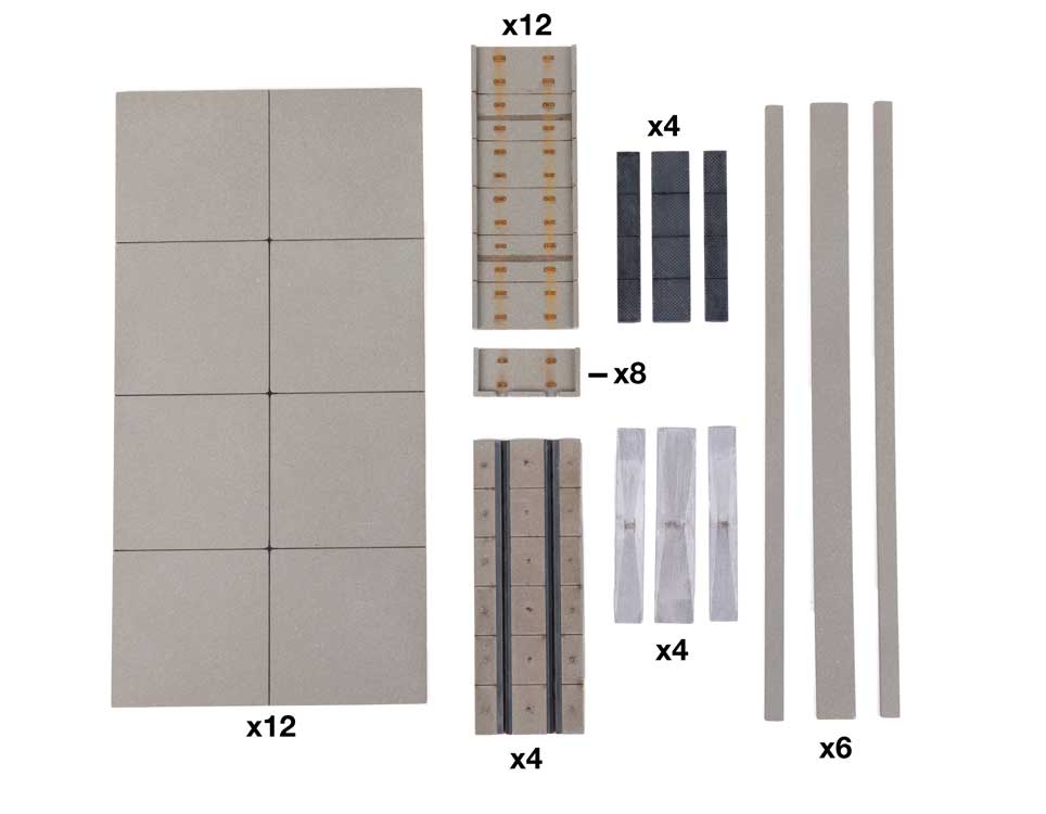 Walthers Cornerstone 4186 HO Scale Transload Pavement - Transload Facility - Kits