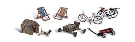 Woodland Scenics A1931 HO Scale Backyard Basics