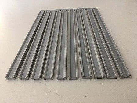 Rix Products 105 HO Scale 50' Highway Overpass Beams pkg(10)