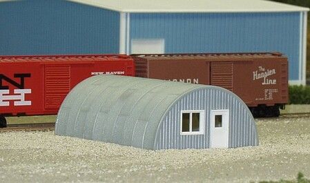 Rix Products 710 N Scale Quonset Hut Kit